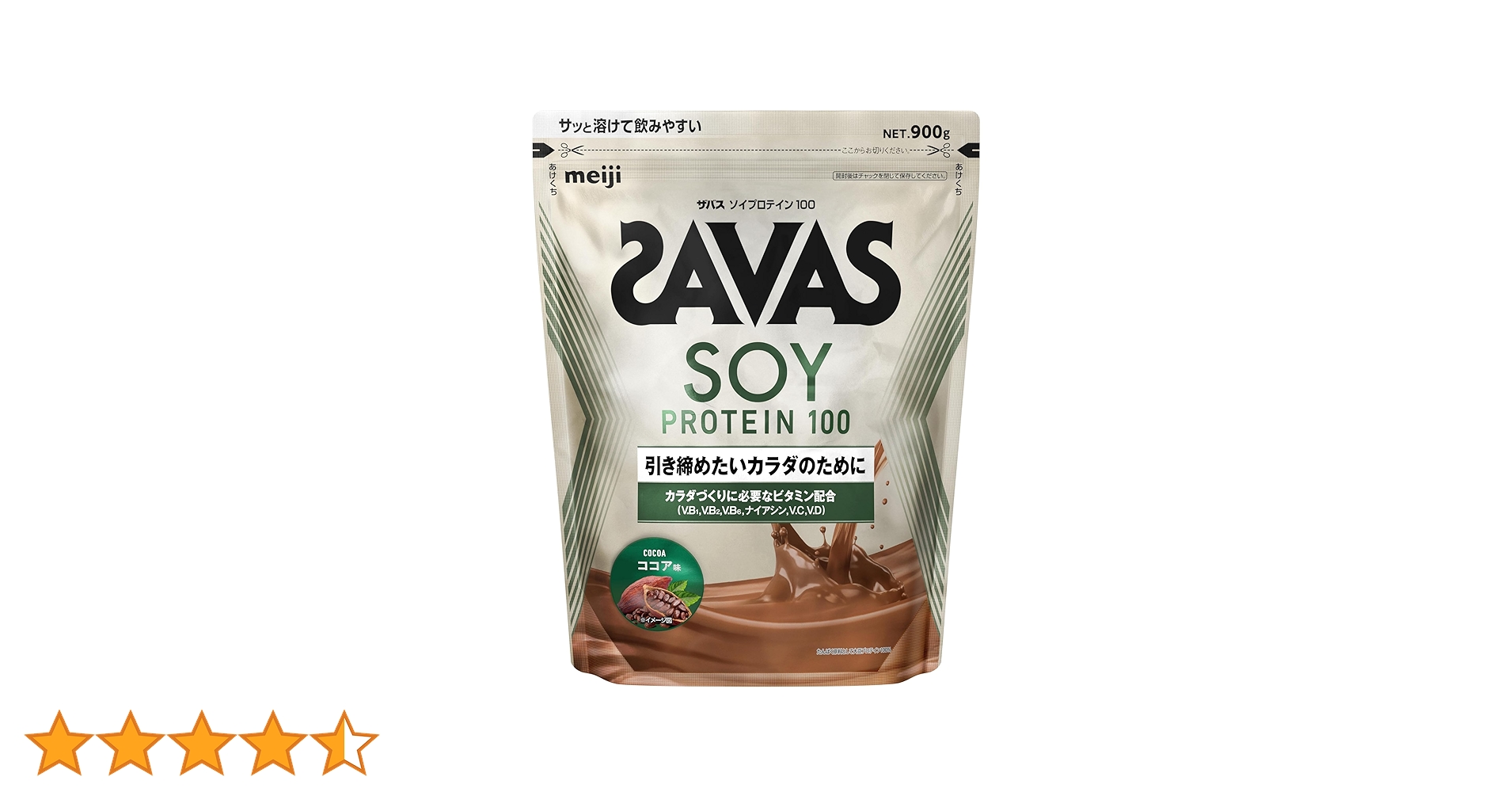 SAVAS - ザバスプロテイン　ココア900gx2袋　シェイカー付 Amazon.co.jp: ザバス(SAVAS) ソイプロテイン100 ココア味 900g